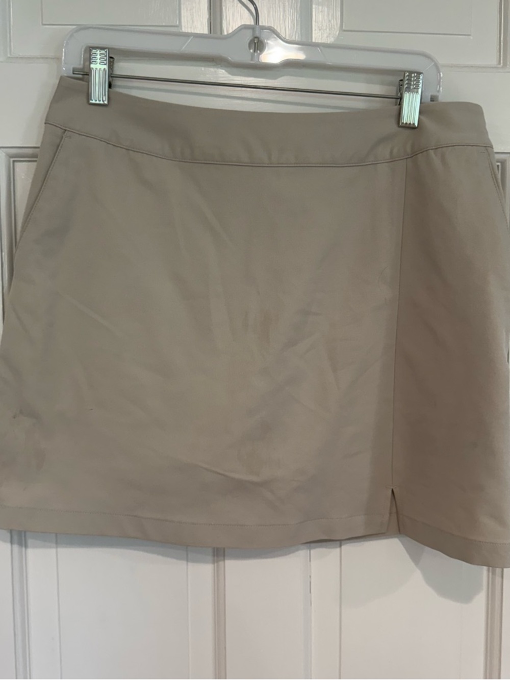 adidas Beige golf Skort